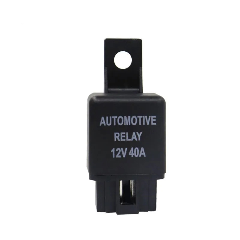 Waterdichte Autorelais 12V 40A Auto Automotive 4-pins SPST-alarmrelais SPST-contacttype met voorraden Zware stroomstarttool