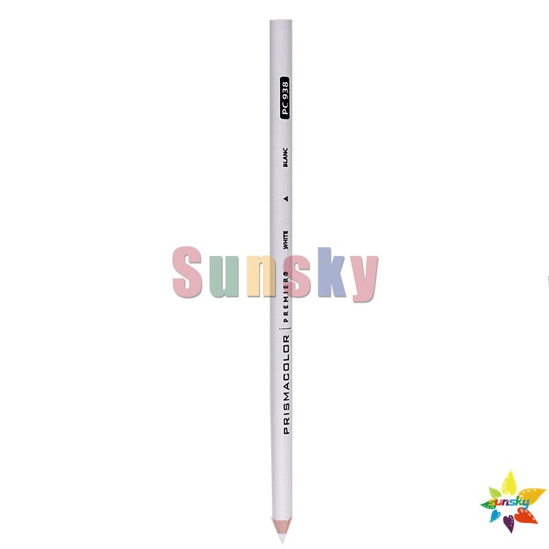 PC935 PC938 weiß schwarz einzel farbe bleistift fettige bleistift weiche große Ader farbe bleistift Sanford Prisma 132 150 72 Premier bleistift: PC938 1PC