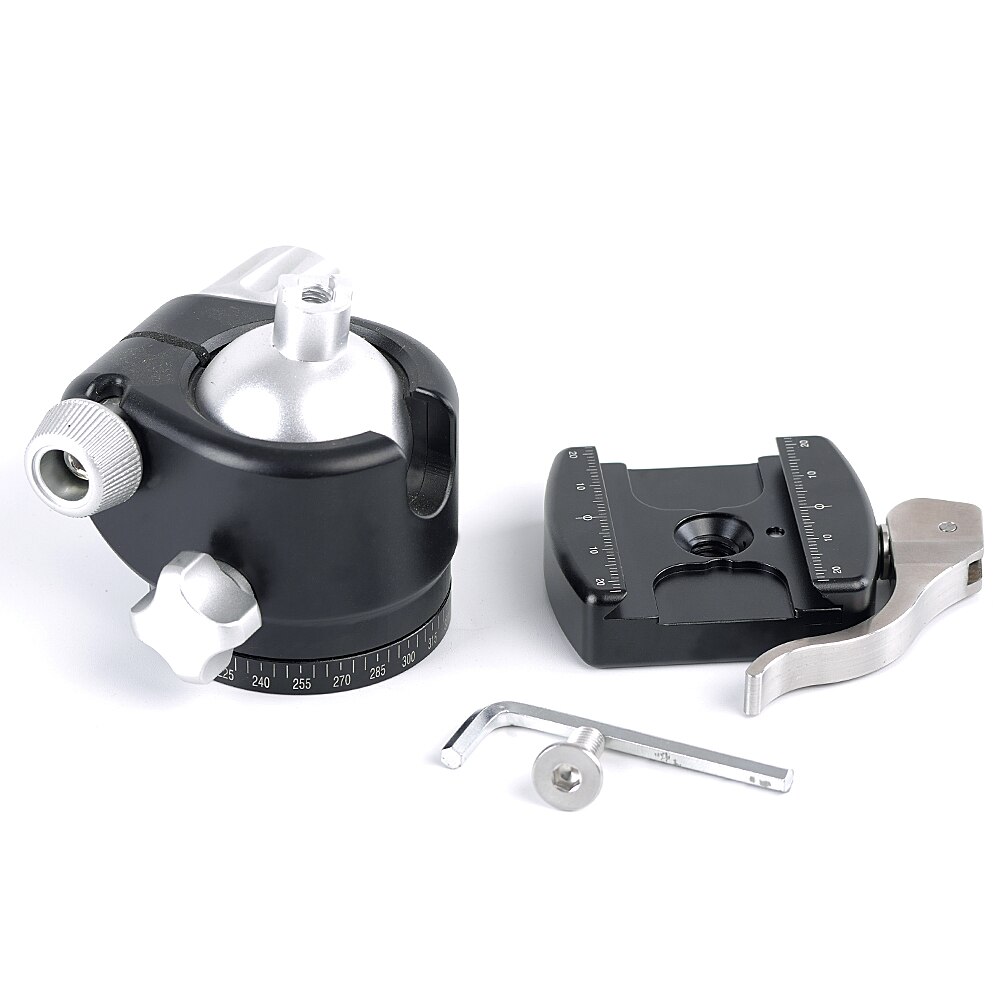 Fittest 50mm Lever-Release Clamp Arca-Swiss RRS Compatible lever clamp for Tripod Ballhead Mount