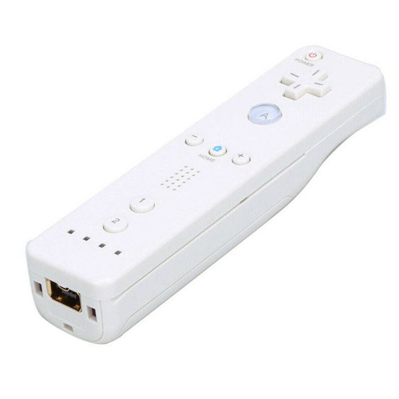 Y1UB Portable ABS Home Wireless Remote Control Motion Sensitive Controller Gaming Control for Wii Wii U Wiimote Console