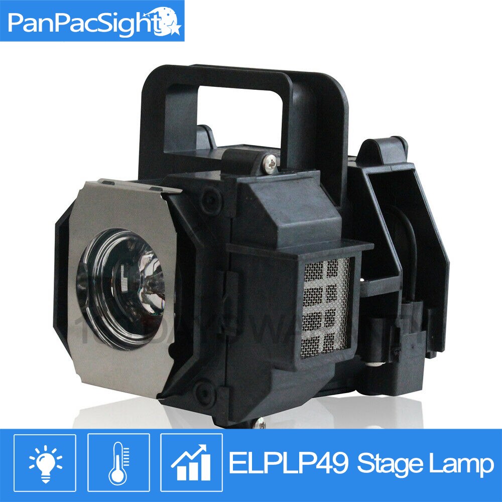 Projectorlamp voor elplp 49 vervangende lamp met behuizing voor epson powerlite home cinema 8100 8500ub 8350