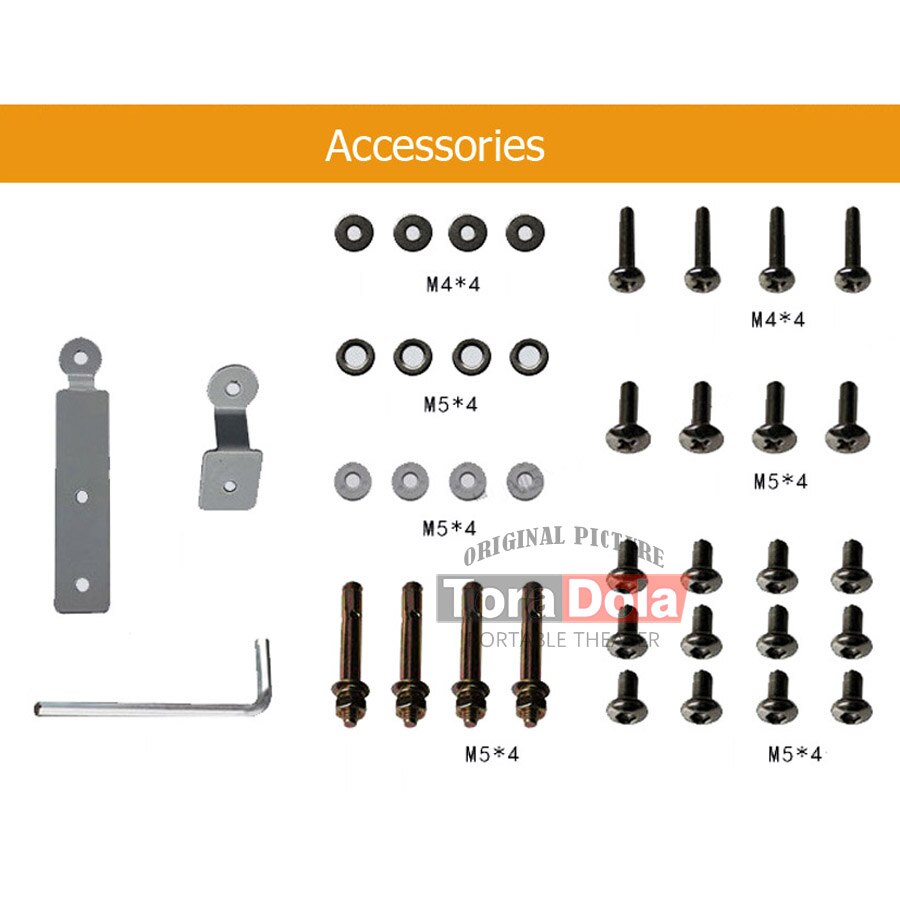 TORA DOLA 4 in 1 Adjustable Roof Projector Bracket. Loading 5KG. Projector Ceiling Mount For LED Proyector