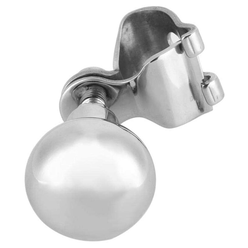 Stainless Steel 316 Marine Steering Wheel Knob, Yacht Handle Ball, Steering Wheel Knob, Steering Aid