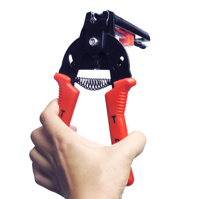 Hog Ring Plier Tool and 600pcs M Clips Staples Animal Wire Cage Plier Chicken Cage Installation Clamp Pet Cage installation Tool