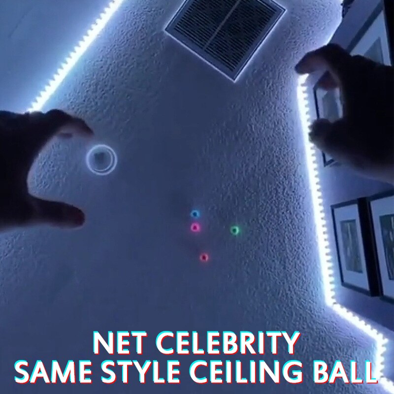 Sticky Ballen Gooien Op Plafond Decompressie Bal Kleverige Squash Bal Vacuüm Zuig Decompressie Kleverige Doel Bal Childrentoys