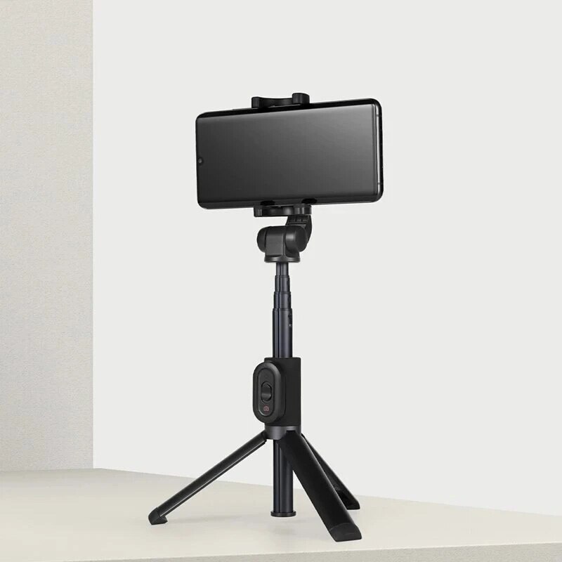 Xiaomi Mijia – trépied et perche à Selfie Mi Zoom, 2022 Original, pliable et extensible, avec télécommande bluetooth, monopode pour iOS et Android, voyage: Selfie Sticks