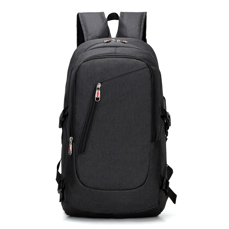 Fzmbai unisex ryggsäck för fritidsresor med usb-laddare port herr college student oxford ryggsäckar