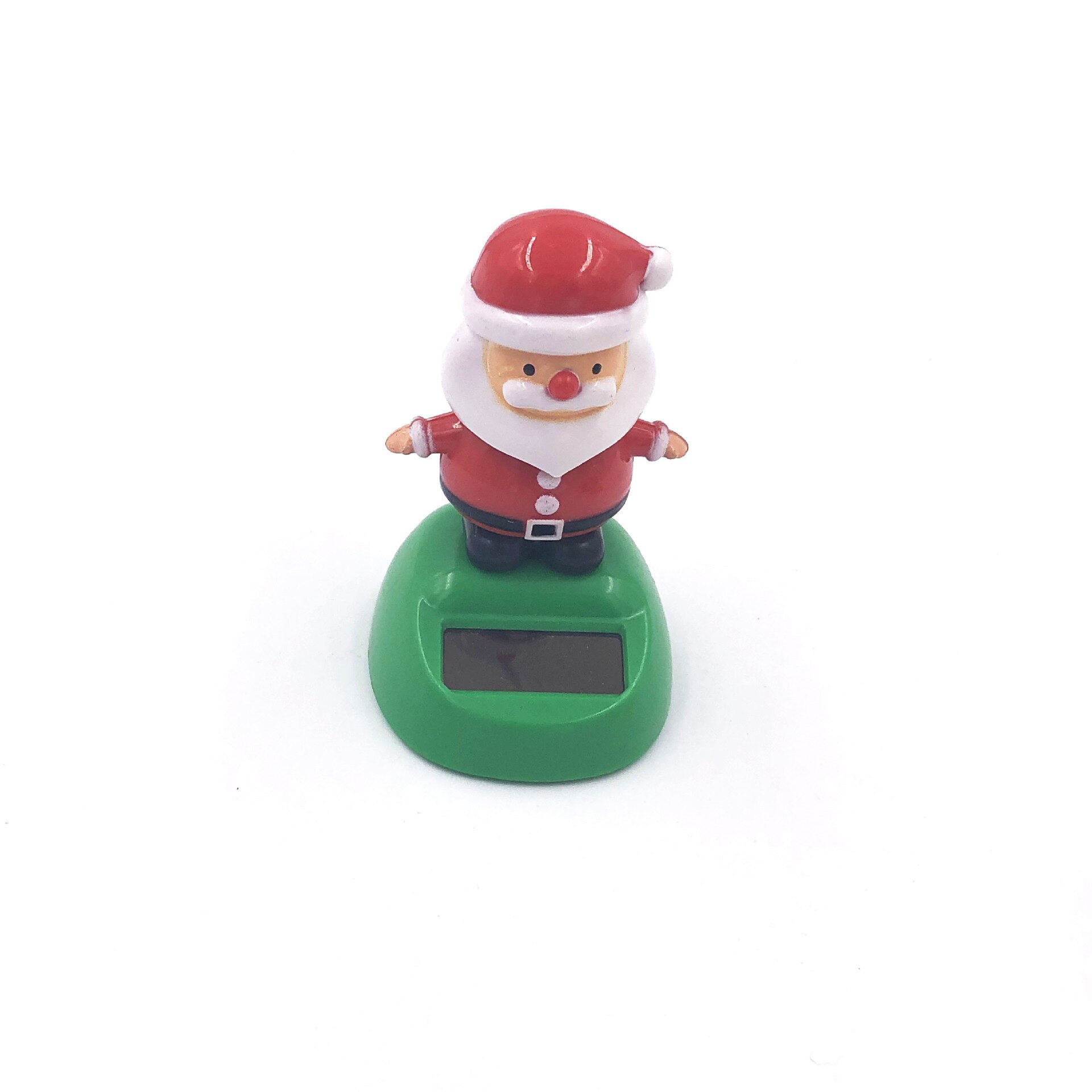 Kerstman Auto Decoratie Kerst Auto Solar Hoofd Pop Kerst Decoratie Auto-interieur: green