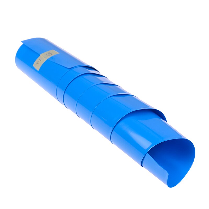 Tubo termorretráctil de batería de litio, funda de envoltura de ion de litio, fundas de cinta de película retráctil de PVC, accesorios de 65mm, 75mm, 85mm, 18650