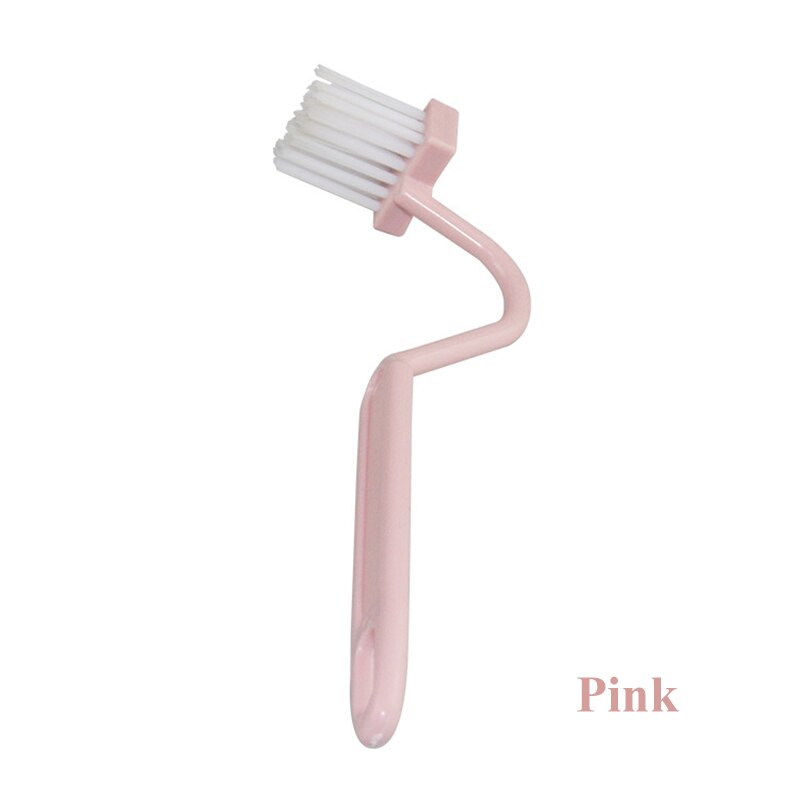 Acessórios do banheiro cleaing toalete escova de limpeza escova de toalete portátil canto com punho de dobra scubber curvo cleaing ferramentas: 03