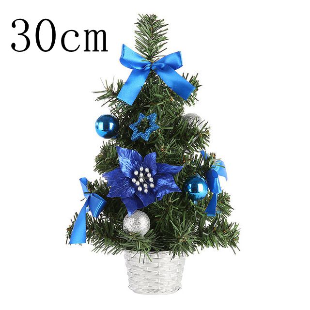 Mini Kerstboom Tafel Decor Kunstmatige Creatieve Chrstmas Bomen Tafel Etalage Tafel Decoraties Familie Xmas: Licht Geel