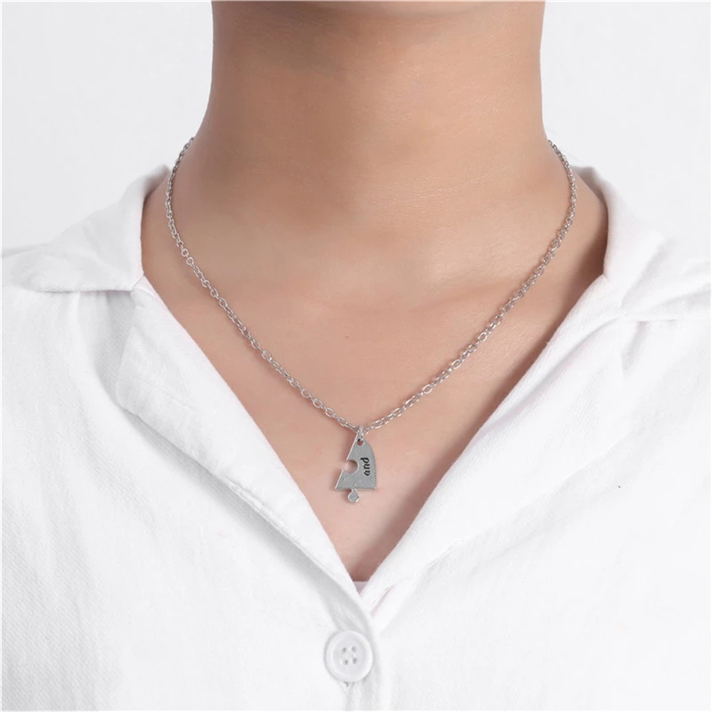 5 Stuk Mode Beste Vriend Voor Altijd En Ooit Hanger Zinklegering Metalen Bff Ketting Vriendschap Charm Ketting Vrouwen kettingen