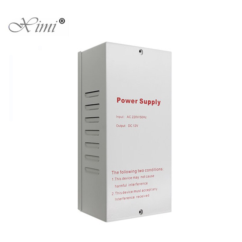 Access Control Power Supply Transformer Door Supplier Adapter Covertor System Machine DC 12V 3A/12V 5A AC 220V