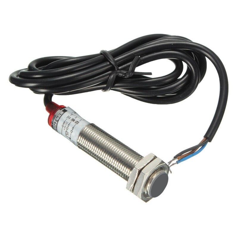 Tacómetro Digital LED 4 RPM medidor de velocidad rojo + NPN Hall interruptor con Sensor de proximidad