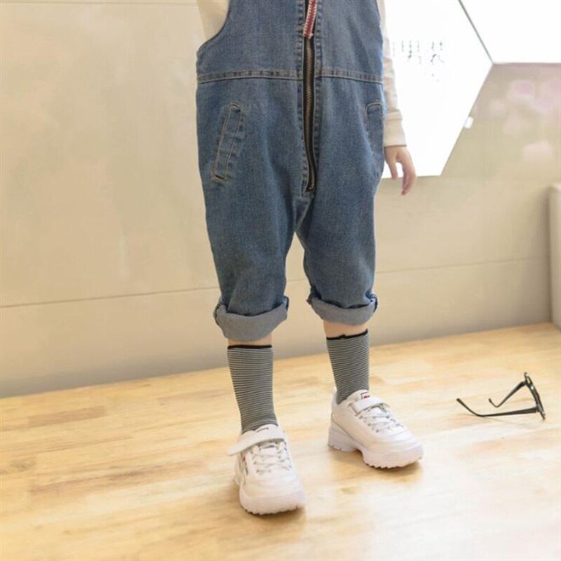 Herfst comfortabele kindersokken dikke gestreepte warme sneeuwsokken kinder krijtstreep plus fluwelen sokken