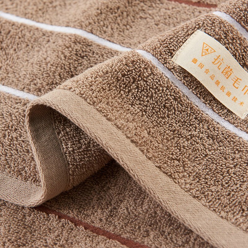 Face Towel Bathroom Super Absorbent Luxury Soft Cotton Anti-Microbial Towels Hand Towel 33x73cm Stripe Style 100% Cotton MJ-1090