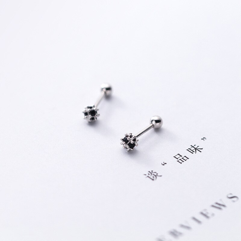 La Monada Stud Earrings For Women Silver 925 Minimalist Ball Fine Women Earrings Jewelry Stud Earrings 925 Sterling Silver