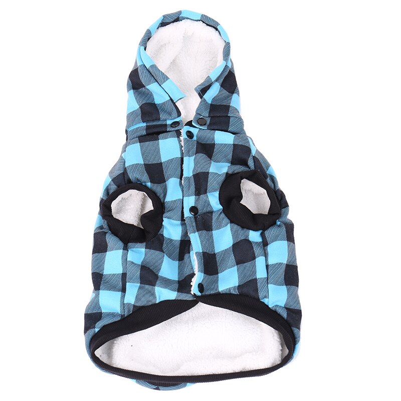 Freies Große Größe Haustier Hund Mantel Winter warm Hund Kleidung Für Chihuahua Weiche Kapuze Welpe Jacke Kleidung Mit ablösen Hütte