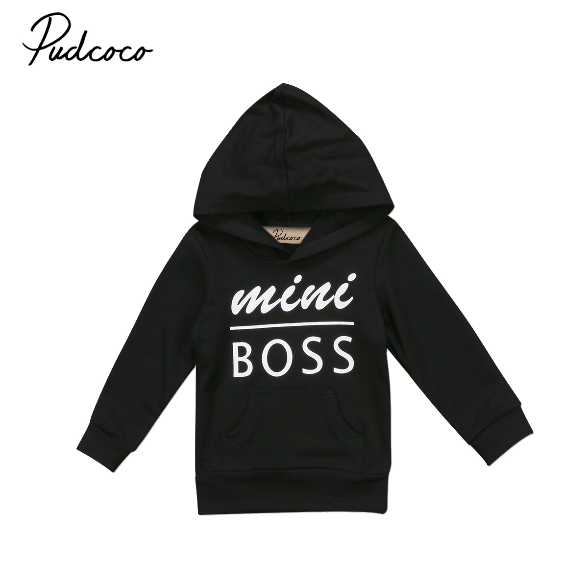 lässig Baby Junge Mädchen Mini Chef Hoodie Spitzen Kleinkind Neugeborenen Mit Kapuze Sweatshirt draussen NEUE