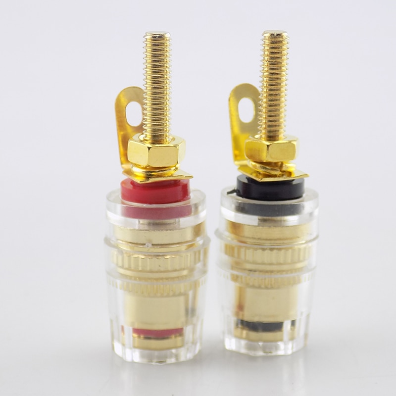 25pcs 5-Color 4mm Banana Binding Post Speaker Terminals - AV-C50-5 By CablesOnline 9 thumbnail image