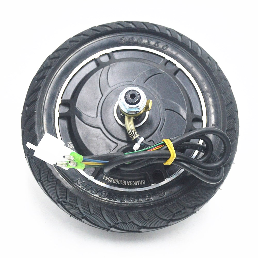 Electric Scooter Hub Wheel Motor 24V 36V 48V 350W DC Brushless Toothless Wheel Motor Scooter Wheel Bicycle Bike Motor
