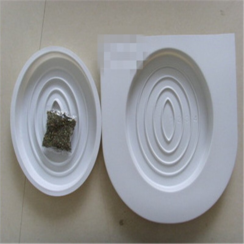 Kattetoilet kæledyr kat kæledyr toiletmåtter kattetoilet træning opp emballering kæledyrsforsyninger: Hvid