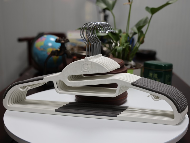 Cintre de vaccage pour Vêtements T1, Non Marquant, Durable, Multifonction, pour Gain de Place: GRIS FONCÉ