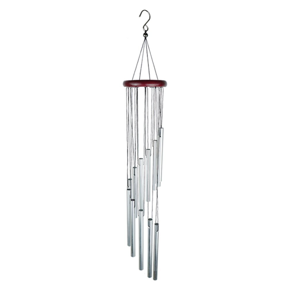 Campanas de viento de Metal para exteriores, campana de jardín, campanas de ventana, decoraciones colgantes de pared, decoración del hogar, viento de madera, novedad: 2