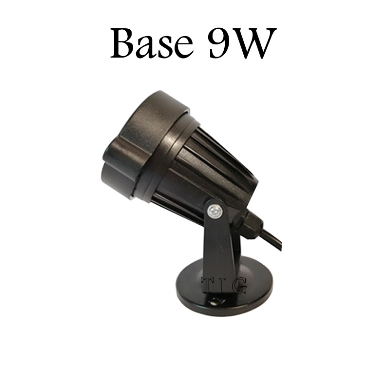 Udendørsbelysning havespotlight stativ led-plænespotlight 3w 9w udendørslamper  ip65 vandtæt havelampe  ac110 v 220v: Foranderlig / 61-70w
