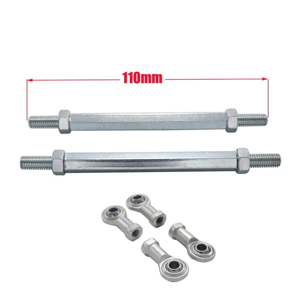 8mm Steering Tie Rod kit Ball Joint For 49cc Electric Mini Kids ATV Go Kart Buggy Quad Bike Parts: 110mm