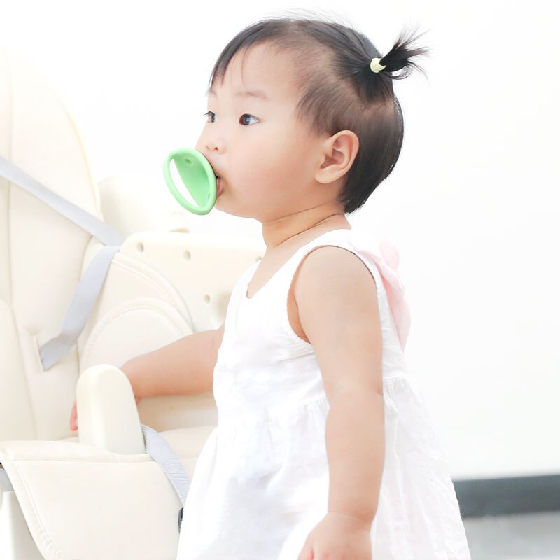 6 Kleuren Baby Tepel Voeden Producten Fopspenen Food Grade Vloeibare Silicone Baby Bijtring Speelgoed Simulatie Fopspenen