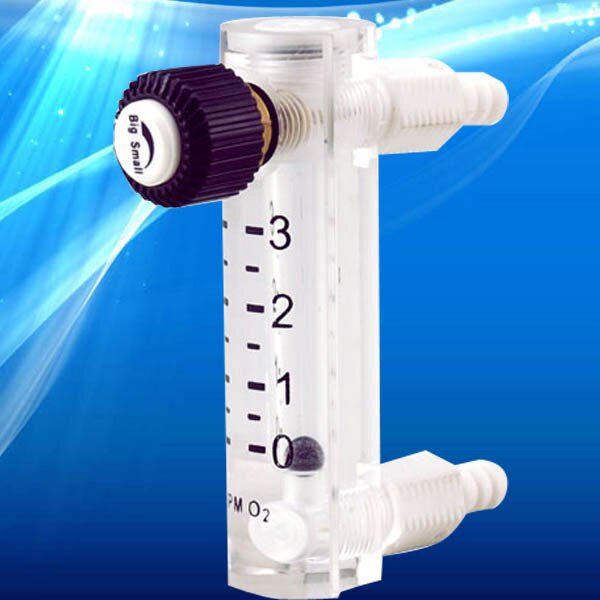 3/5/25L/Min Lucht Zuurstof Gas Flow Meter Sensor Flowmeter Caudalimetro Teller Indicator O2 Oxigen Gas meter Flow Apparaat Schakelaar