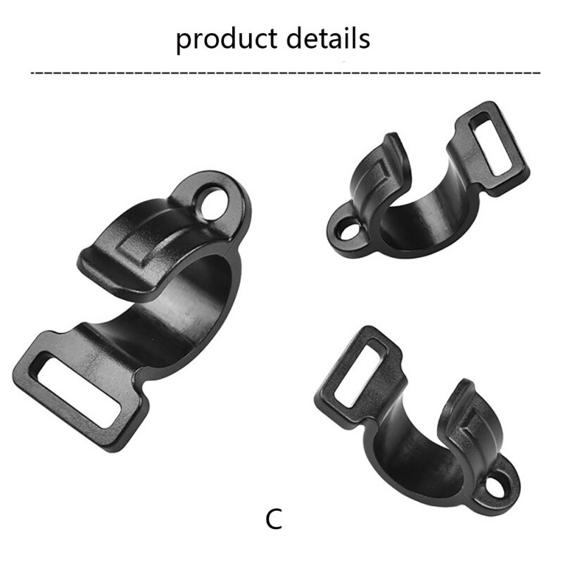 10pcs/Lot Tent Suspension Hooks Awning Pole Inner Hanger Clips C Shaped Clip Super Durable Tool Tent Accessories
