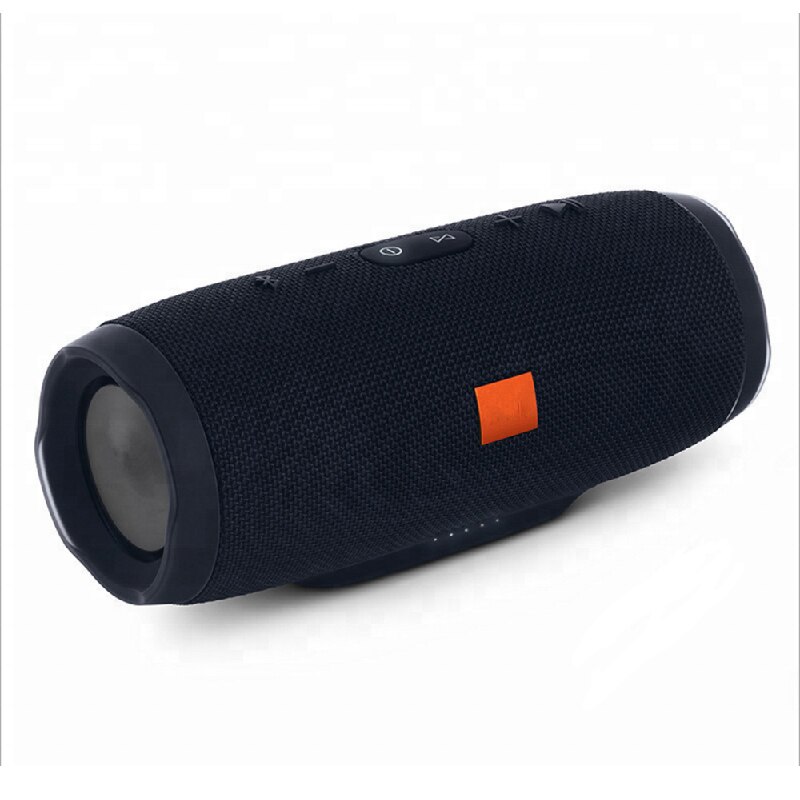 Draagbare Waterdichte Draadloze Luidsprekers Mini Mega Bass Sound Speaker met Multi-gekleurde voor Smart Telefoon: black
