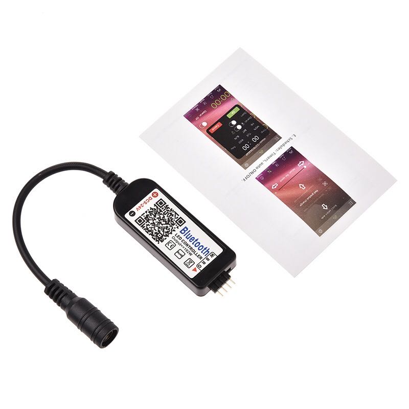 LED bar RGB Bluetooth controller 7 color lights with mobile app smart lighting wireless controller