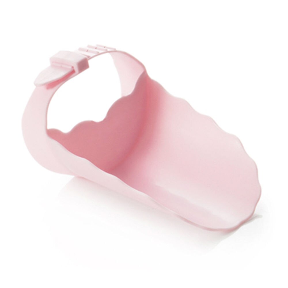 Faucet Tap Extender Children Toddler Kids Hand Washing Bathroom Sink Tubs Aid: Pink