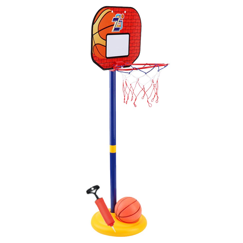 Child's Sporting Goods Adjustable Indoor Basketball Rack Basketball Combination Adjustable indoor basketball hoop basketball#30: Default Title
