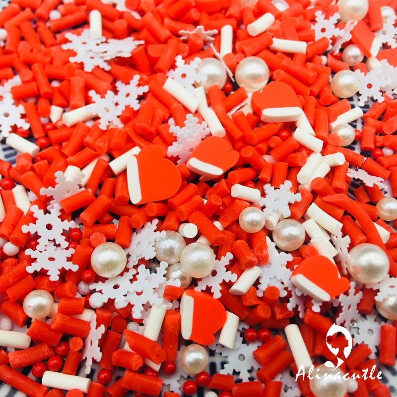 20G Kerst Halloween Plakjes Pailletten Levert Nagels Art Polymer Clear Clay Accessoires Diy Pailletten Plakboek Shakes