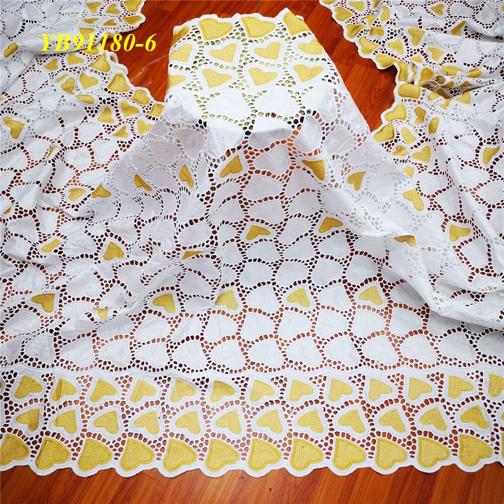 La couleur est lumineux bébé rose et belle Bazin femme style 5 yards: 6