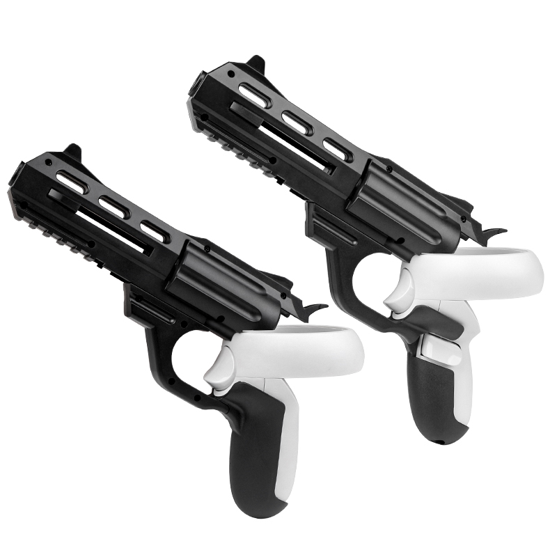 For Oculus Quest 2 Gun Stock Enhanced FPS Gaming Experience VR Game Gun Case Controllers For Oculus Quest 2 Quest2 Headset: Default Title