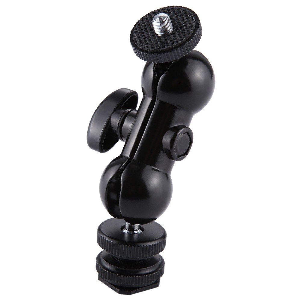 Aktion Kamera schnell Freisetzung Kugelkopf Klemme Blitz Schuh schwenken Ball Kopf für insta360 eine x2 1/4 zoll Stativ Schraube Magie Arm