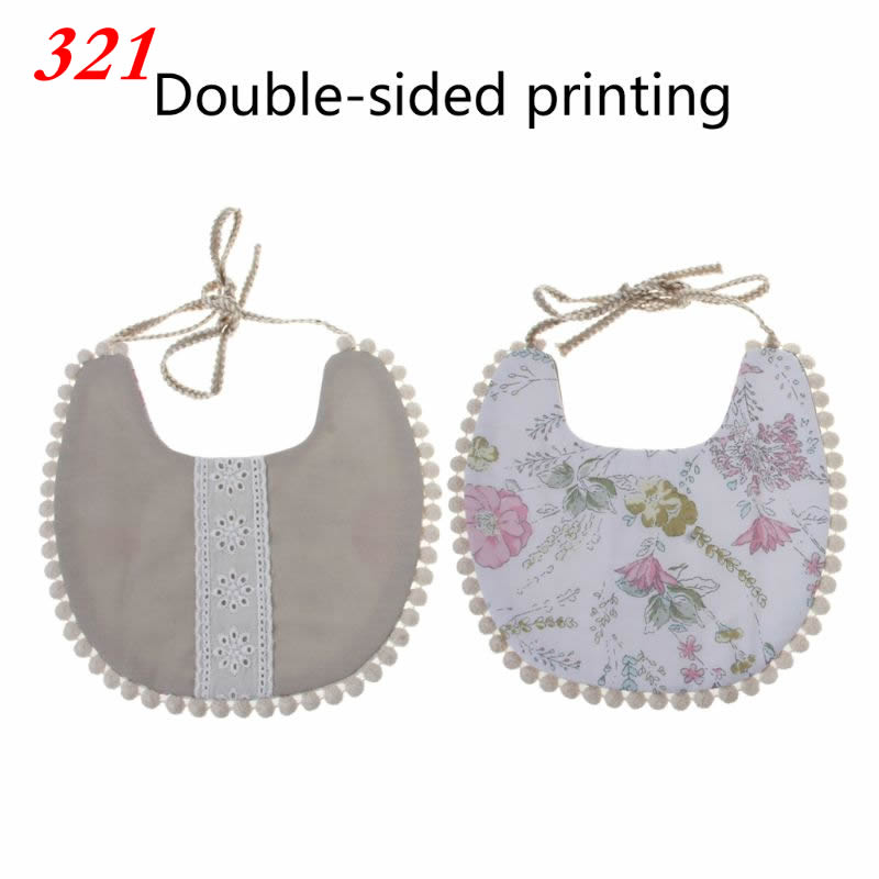 Bébé gland salive serviette florale Vintage -né photographie Double face bavoirs garçons filles accessoires Bandana campagne Costume enfants: 321