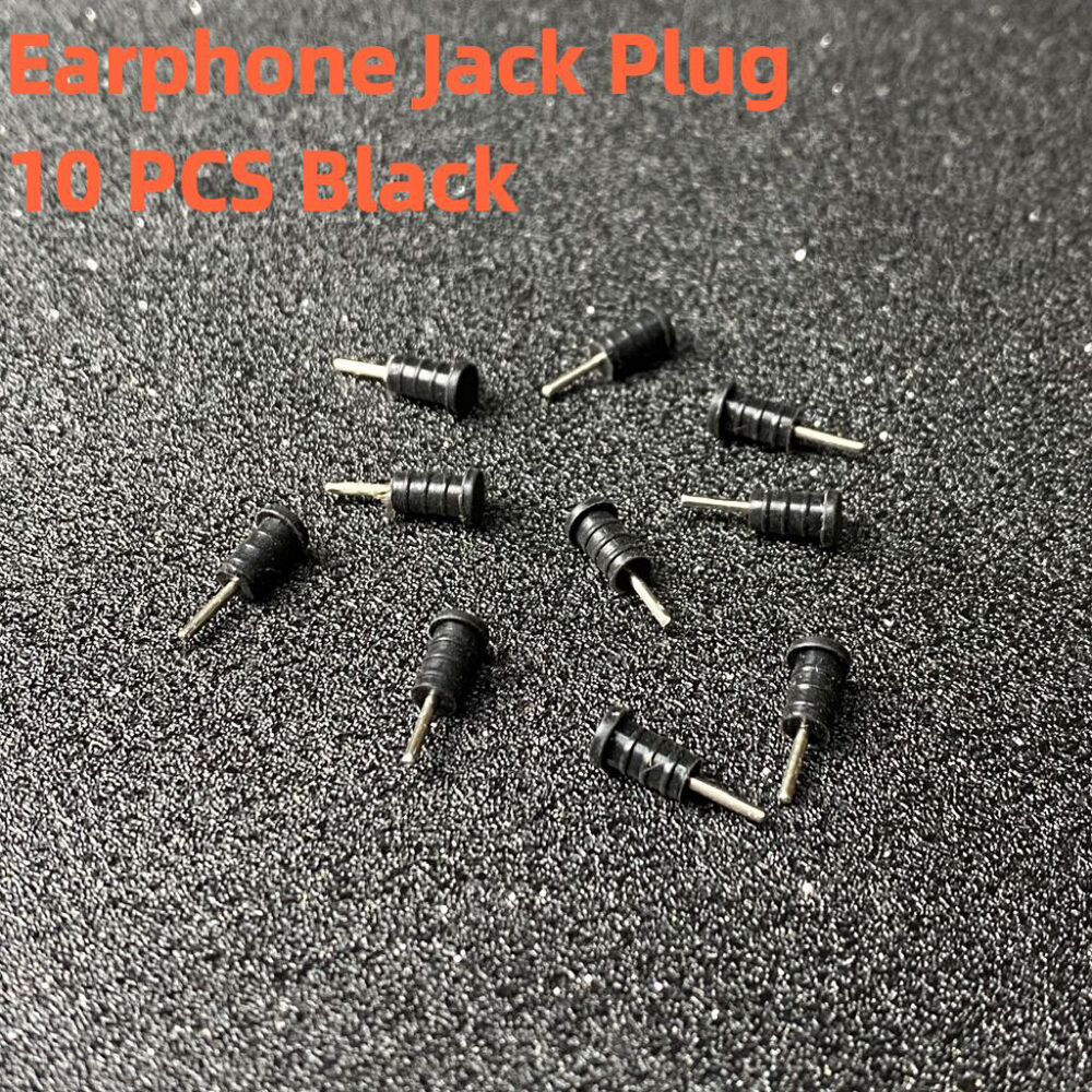 Bouchon anti-poussière universel en Silicone pour écouteurs, 3.5mm, Mini broche anti-poussière, prise polyvalente, accessoires pour téléphones intelligents, 10/30/50 pièces