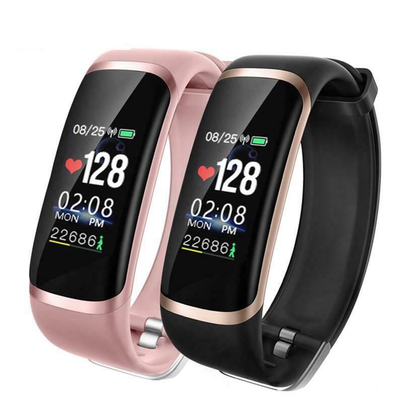Sport fitness tracker  m4 smart pulsmätare armband kalorier vattentät smart bandklocka för ios android