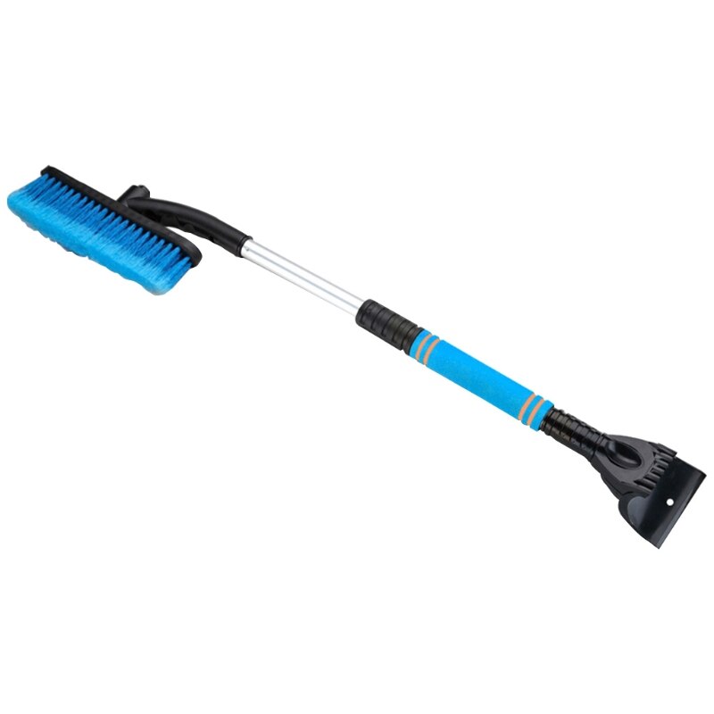 Cepillo extensible para quitar hielo, raspador de espuma desmontable, removedor de Sno w: Blue