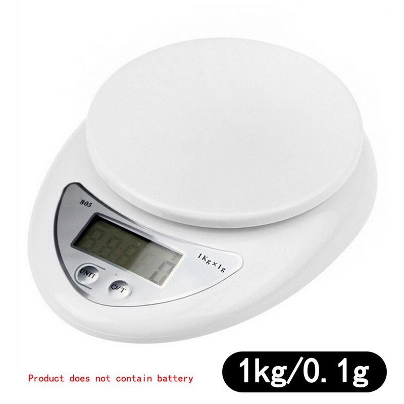 Balances électroniques 1 pièces 5kg/1g 1kg/0.1g balance numérique Portable LED balances électroniques poste alimentaire mesure poids cuisine LED: 1kg-0.1g