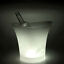 Multi-Color LED Champagne Wine Drink Cooler Light Up 5L Glowing Ice Bucket Bar: White