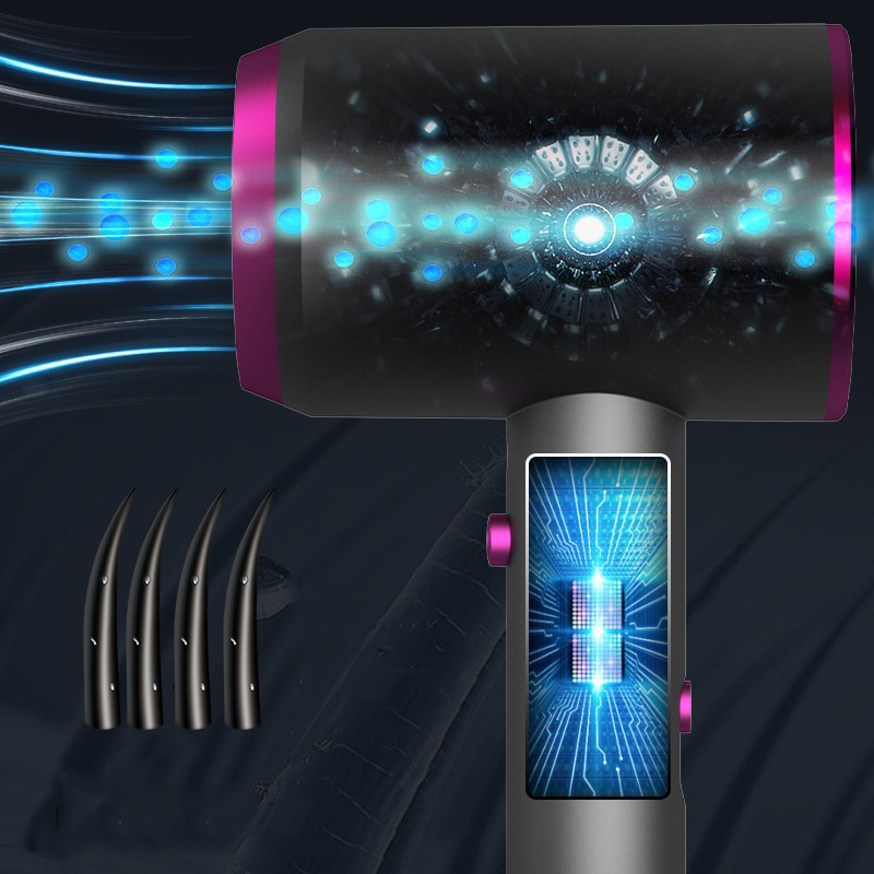 Professionele Ion Föhn 1000W Snel Drogen Lage Ruis Haardroger Draagbare Warme En Koude Föhn