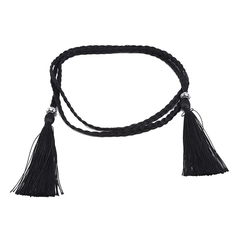 155cm de Long gland mélange couleur à la main rideau tissu décor gland frange macramé pendentif bricolage tissu artisanat accessoires
