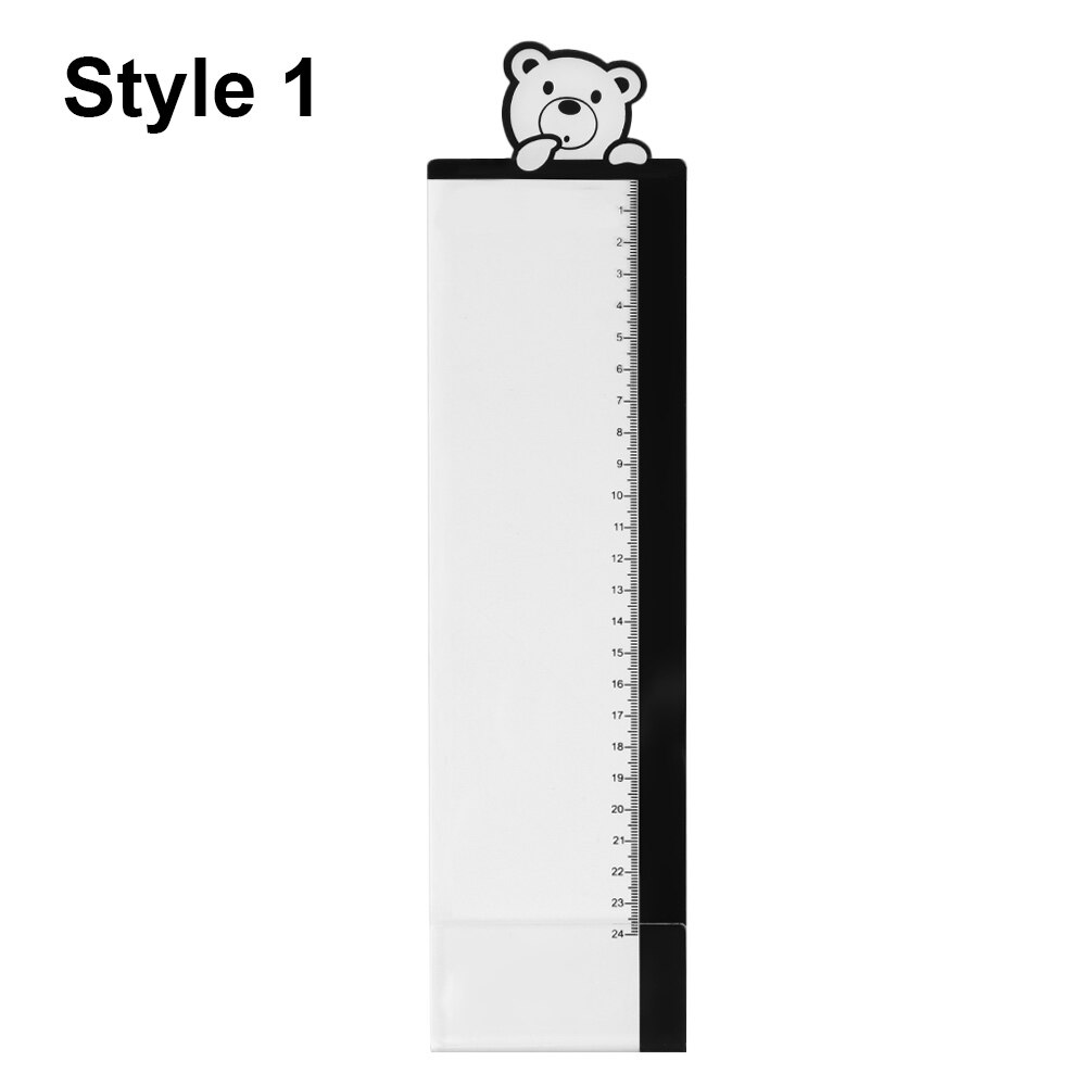 Acrylic Monitor Message Memo Board for Sticky Note Transparent Name Card Phone Holder Desktop Plastic Holder Stationery: Style 1